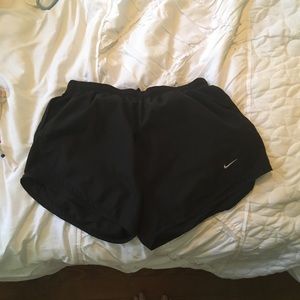 Black Nike shorts